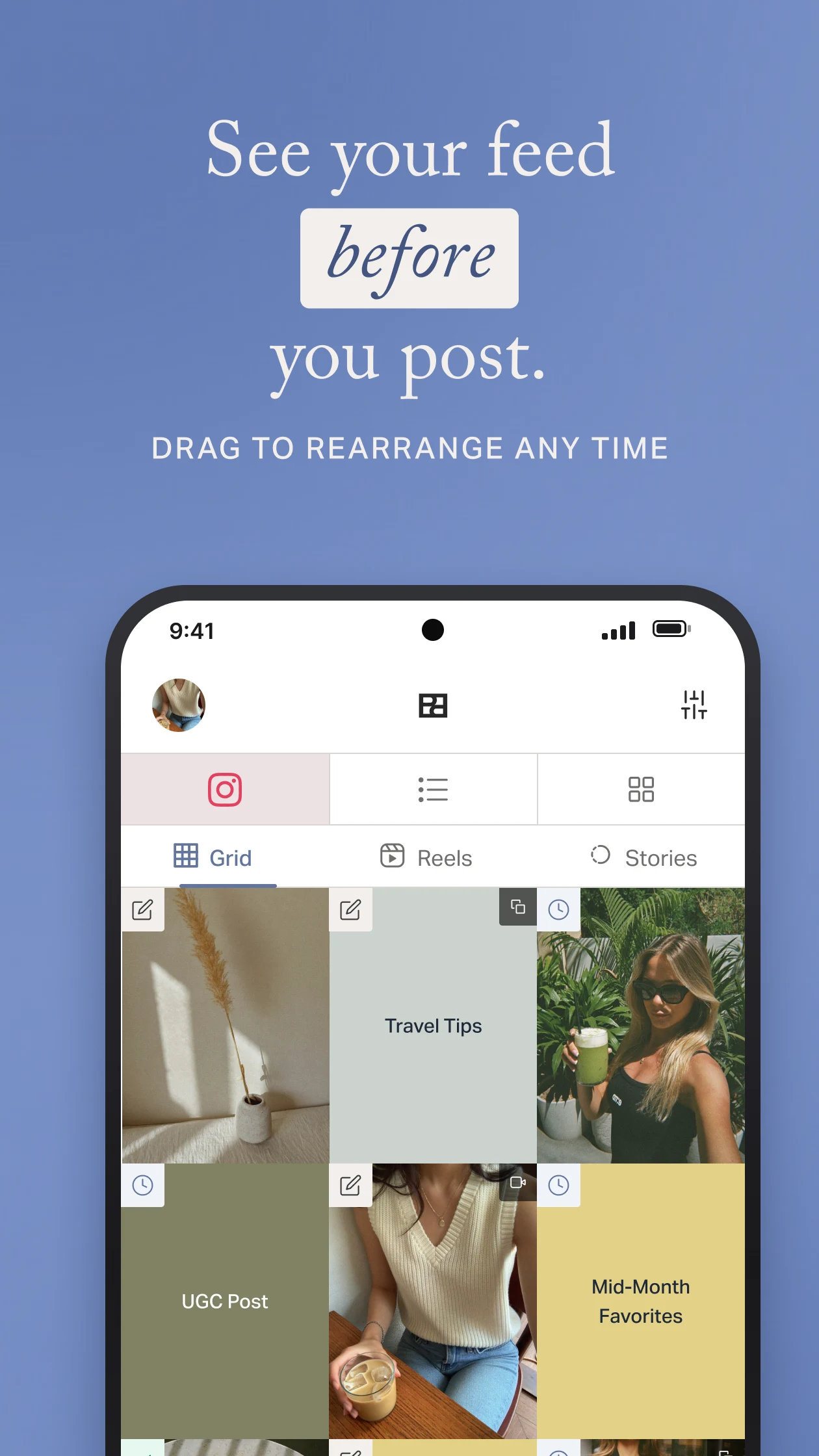 Planoly: Social Media Planner screenshot