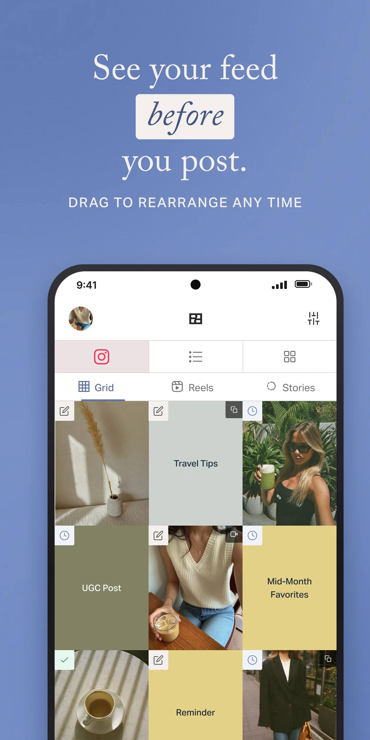 Planoly: Social Media Planner screenshot